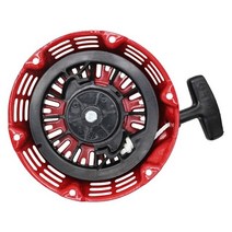 예초기스타터 잔디깍기 엔진 리코일 스타터 혼다 gx120 gx160 gx200 5.5hp 6.5hp 발전기용 풀 리코일 스타터 시작, 빨간색