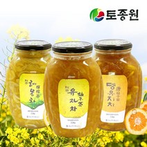 토종원 제주 유자차2.2kg x 2병 / 한라봉차 레몬차 뎅유지차, 43. 제주청귤청 2.2kg x 6병