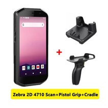 북스캐너 책스캔 안드로이드 9.0 GMS 4G 휴대용 LTE NFC RFID 리더 데이터 터미널 PDA 2D 레이저 바코드, 07 Zebra Cradle Pistol_02 UK