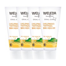벨레다 어린이 치약, 50ml, 4개