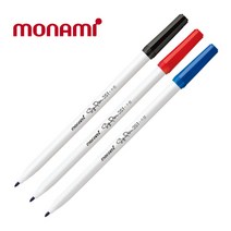 모나미/싸인펜 351/수성 1타12입/사인펜, 청색, 타