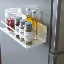 빵보관함 토스트랙 키친랙 영양제수납함 키친렉 냉장고에붙이는선반, 블랙