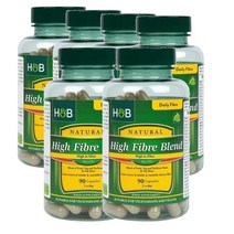 영국 홀랜드앤바렛 Holland & Barrett High Fibre Blend 내추럴 하이파이버 블렌드 90캡슐, 6팩