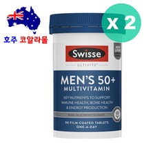 호주직구 스위스 남성 50세이상 멀티비타민 90정 2개 Swisse 호주코알라몰, 3개