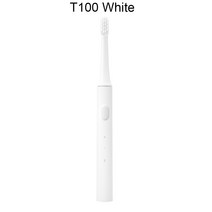 Xiaomi Mijia 초음파 전기 칫솔 무선 USB 충전 칫솔 방수 초음파 자동 칫솔, T100 화이트