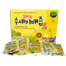 브랜드없음 시골맛 꼬마용 수세미배즙 90ml/60포 1박스, 혼합맛(수세미/배), 5400ml, 1개