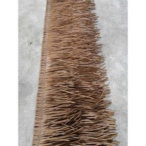 인조 볏집 원두막 시골소품 처마 지푸라기 시골풍경, 다크카키