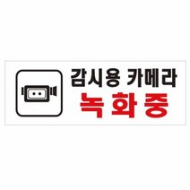 [KT알파쇼핑]아트사인 감시용카메라 녹화중 270x95 표지판 0112, 수량본상품선택, 단일상품_W070D3D