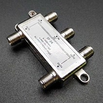 위성 TV 수신기 5-2400mhz 4 웨이 hd 디지털 동축 케이블 분배기 satvca 용 4 채널 안테나 신호 분배기
