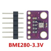 디지털제어모듈 bme280 3.3v 5v 디지털 센서 온도 습도 기압 센서 모듈 i2c spi 1.8-5v bme280 센서 모듈, BME280-3.3V