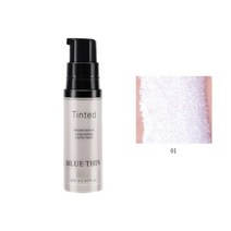 bluethin 3 colors face 리퀴드 파운데이션 메이크업 립 브라이트닝 리퀴드 쉬머 아이 컨투어 형광 리퀴드 컨실러 tslm2, 01_1