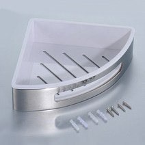 21세기트랜드 다용도 욕실리모델링 모음, 1개, 스텐레스 코너 선반