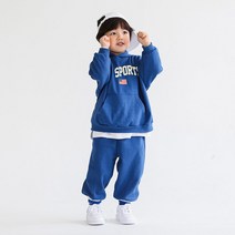 [12시전주문 오늘출발] 메르시보꾸 아동용 D2277 박시후드츄리닝