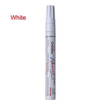 자동차 타이어 트레드 방수 영구 페인트 펜 바이크 오토바이 자전거 마커 오일, [23] white.