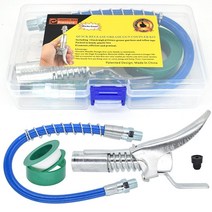 그리스건 어댑터 호스 키트 잠금 커플러 커플링 엔드의 퀵 릴리스 잠금 18 npt sae amp 미터법 저크 피팅 도구 니플 구리스 건