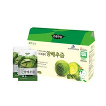 [초록한입] 유기농 브로콜리 양배추즙 110ml 21포, 110g, 21개
