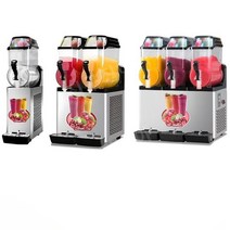 슬러시기계 슬러시메이커 슬러시기계렌탈 미니슬러시기계 슬러쉬기계, 블랙 3구