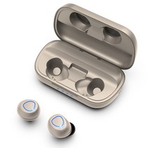 앱코 BEATONIC 무선 충전 블루투스 5.0 이어폰, E30, 골드