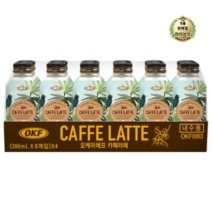 오케이에프 카페라떼, 390ml, 72개