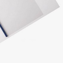 제본 노트 커버 스틸 열제본 표지 40mm 청색 40매 북커버 와이어링제본기 제본용품 pvc제본표지 제본링, 선택완료