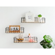 원룸 자취방 오피스텔 커피숍 액자 사진 화분 감성 벽 꾸미기 우드 거치대 선반 진열대, 사이즈