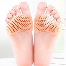 하이힐 신발 깔창 여성용 앞발 실리콘 미끄럼 방지 패드 미끄럼 방지 풋 패드 4켤레