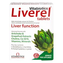 Vitabiotics Liverel 비타바이오틱스 리버렐 60정