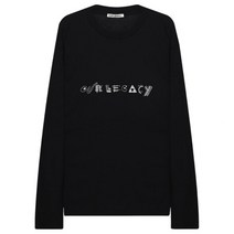 OUR LEGACY 아워레가시 BOX LONGSLEEVE BLACK ABSTRACT EMBROIDERY (M4226CLB) (앱스트랙트 자수 박스 롱슬리브)