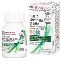 닥터시아닌 프리미엄 새싹보리분말 정 플러스, 60정, 1개