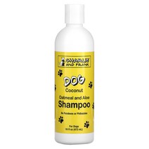Charlie Frank 오트밀 앤 알로에 반려견 샴푸 코코넛향 473ml(16fl oz)