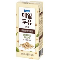 매일유업 매일두유 99.9, 190ml, 4개