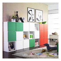 [아르스노바] 시스템 수납장(오픈형 1개_색상선택), 타입:오픈형 브라운