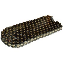 rk 525x-xw 체인 조인트 스틸 오토바이 드라이브트레인 체인 스프라켓, 120리터, 블러블랙