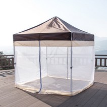 브랜드없음 프리폼 럭셔리 일체형모기장풀세트 3X2 모기장천막 방충망 통풍 캠핑 차박 천막, 선택완료, L일체풀 3X2 /베이지