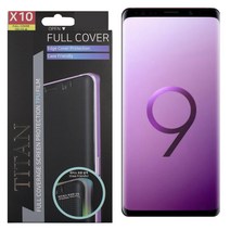 타이탄 풀커버 갤럭시S9플러스 강화필름 10매입, 1팩