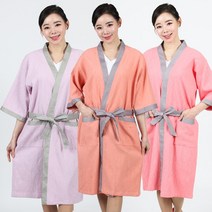 호텔 검진용 모텔 손님 병의원 스파가운 DVSA01, 1개, DVSA01 민트