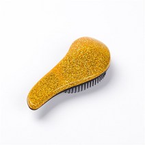 미니 매직 핸들 빗 정전기 방지 헤어 브러시 엉킴 Detangle 샤워 마사지 살롱 뷰티 스타일링 도구, [05] Gold