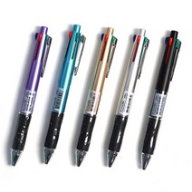 달콩팬시 Java 자바펜 제트 4색볼펜+샤프M / 0.7mm 초저점도 유성볼펜 0.5mm 샤프, 블랙