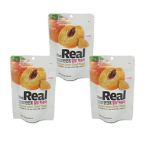 더리얼 한입 반건조 말랑 복숭아 60g x3 식사대용 건강간식, 말랑복숭아3팩