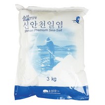 신안 국산천일염 소금 간수뺀 신안소금 3kg, 3개