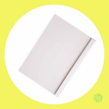 A4 열제본 전용표지 33MM 50매 흰색 제본용품 표지제본커버