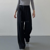 [다잇템] 여자 투턱 아메카지룩 레이어드용 슬랙스