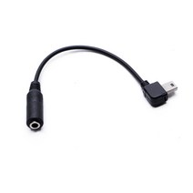 카메라 비디오 촬영용 마이크 gopro hero 3 3+ 4 용 3.5mm 미니 usb 어댑터 케이블, 없음