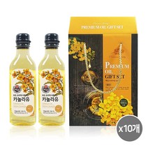 백설 100% 카놀라유 프리미엄 선물세트 명절선물 500mlX2P 10개 박스판매, 500ml