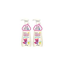 베비언스 핑크퐁 버블 핸드워시 파우더향 270ml x 2개 /손클리너/거품핸드클리너/포밍핸드워시/손세정제 베