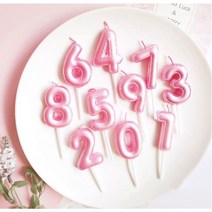 프리미엄 풍선숫자초 생일 케이크 풍선모양초, 민트풍선숫자초9