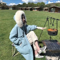 유니클로 빅사이즈패딩 롱패딩 방상내피