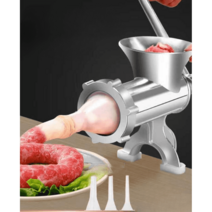 순대 만드는 기계 소시지 충진기 소형 충진 가정용, C타입 - 10x9cm 칼날 2개