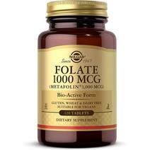 솔가 엽산 Folate 1000mcg 120정 x 1통