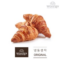 우리가스토리 프랑스 프리미엄 AOP 크로아상 냉동빵 냉동생지, 8개, 70g